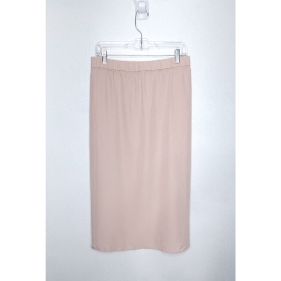 NWT EILEEN FISHER Sandwashed Tencel A-Line Asymmetrical Skirt Size 1X $188 - Picture 4 of 9